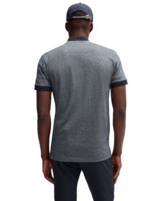 Men's Striped Trim Polo Shirt