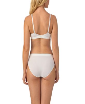 Women's Cabana Cotton Rib Plunge Bralette