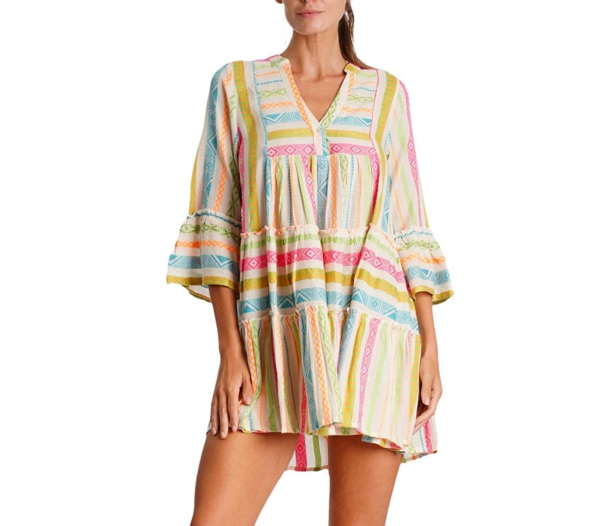 Women's Calypso Striped Kaftan