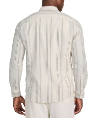 Men's Harkin Relaxed-Fit Stripe Button-Down Shirt