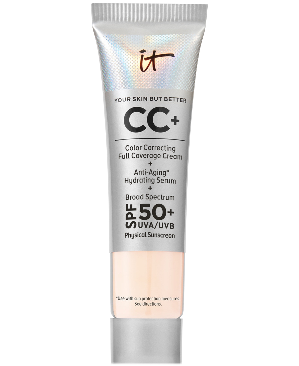 It Cosmetics Cc+ Cream With Spf 50+ Travel Size In Fair Beige