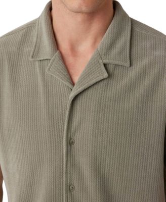 Men's Baron Textured Knit Shirt