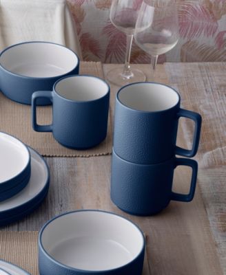 Colortex Stone Stax Mugs, Set of 4