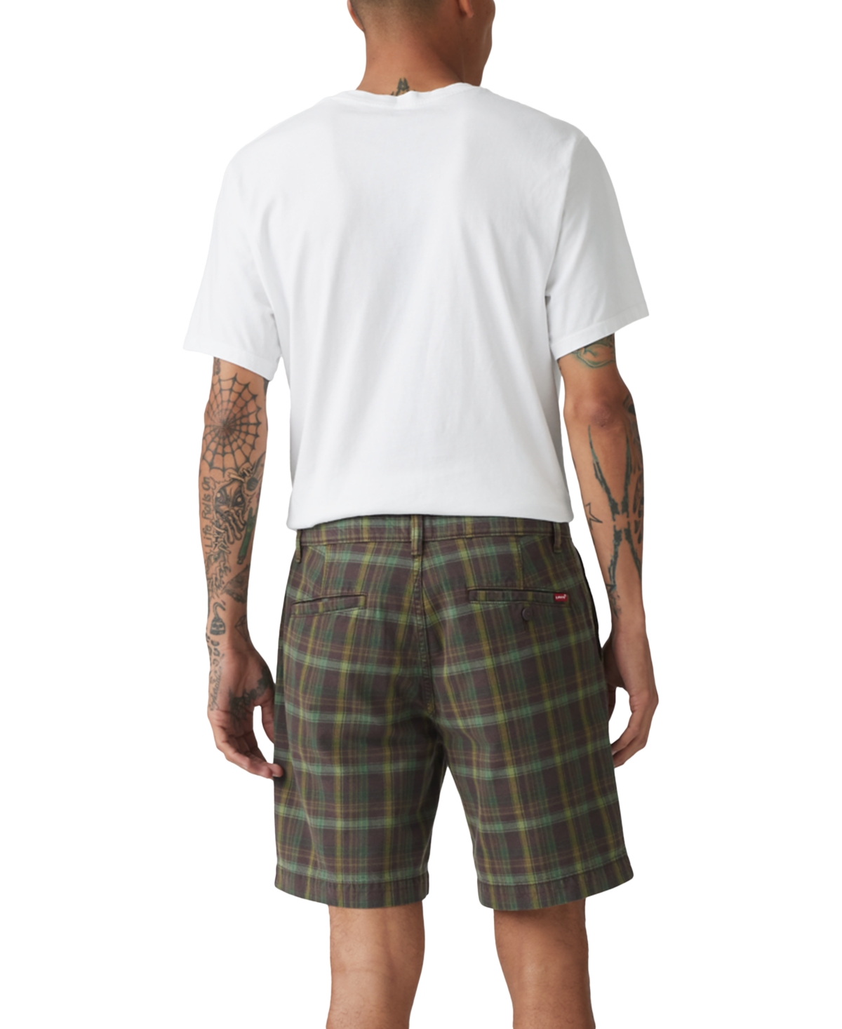 Levi's S Men's Relaxed-fit 8" Chino Shorts In Brown