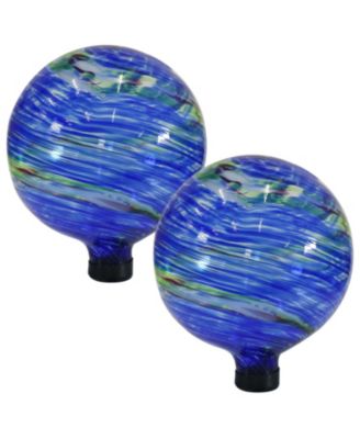 Gazing Globe Glass Garden Ball for Lawn, Patio or Indoors - 10" Diameter