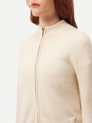 Women's Full-Zip Cashmere Cardigan