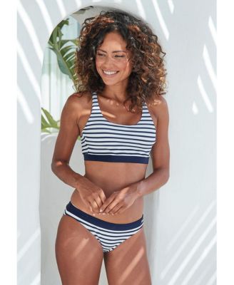 Women's Mixed Print Classic Bikini Swim Bottom