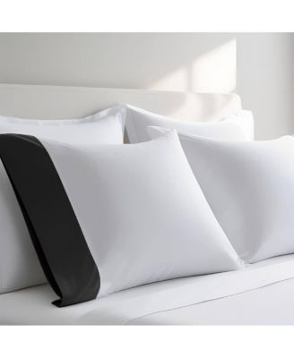 Long Staple Cotton 2 Piece Cuff Pillowcase Set