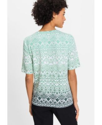Women's Ikat Print T-Shirt