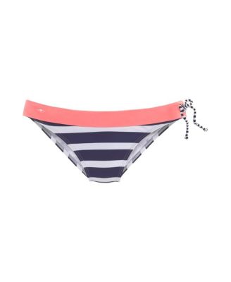Women's Striped Classic Bikini Swimsuit Bottom