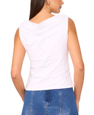 Women's Double Cowl-Neck Tank