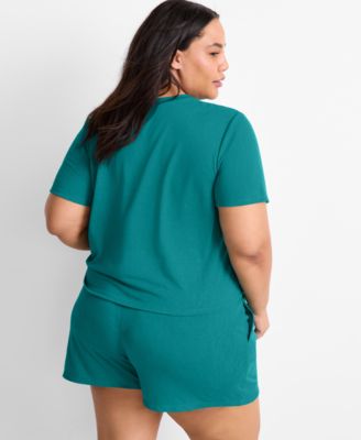 Women's Relaxed-Fit Short-Sleeve Tee XS-3X, Exclusively at Macy's