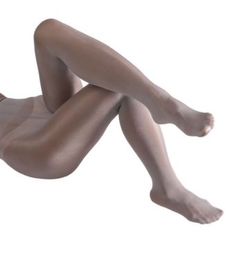 Women's Lustrous Silky Shiny 40 Denier Semi-Opaque High-Waist Pantyhose Tights SKU11003-BL	
