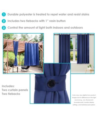 Blackout Curtain Panel with Grommet Top