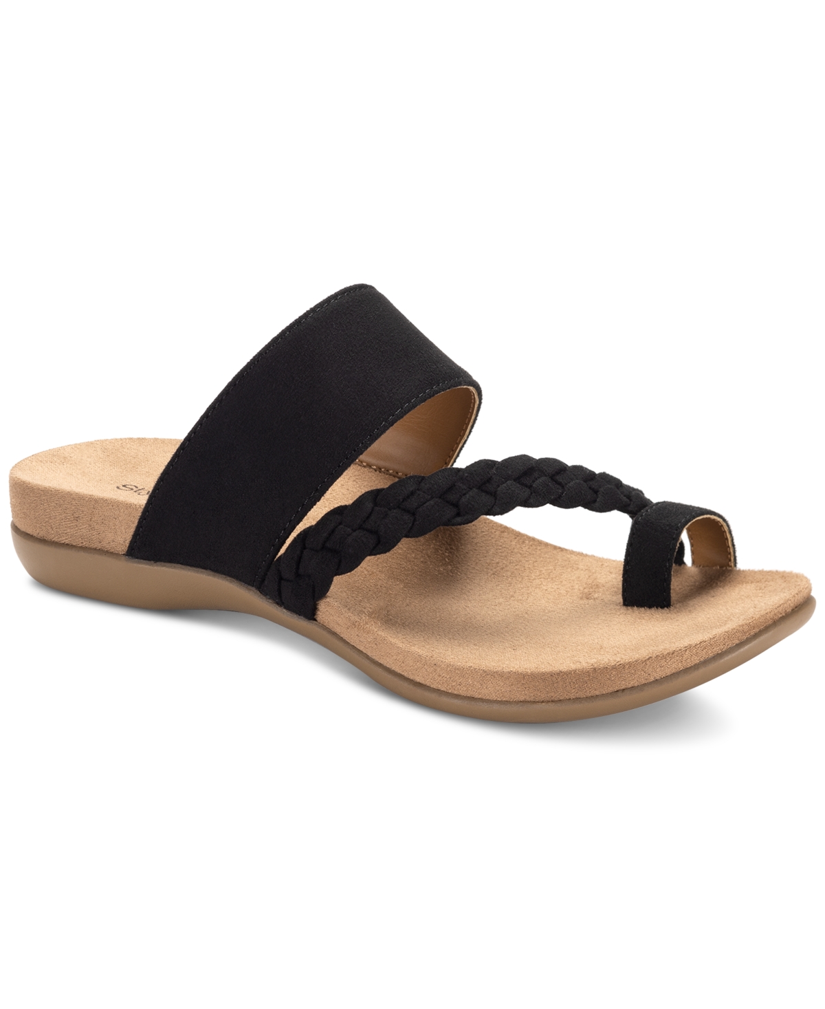 Women's Rheaa Flat Sandals, Exclusively at Macy's - Acorn Brwn
