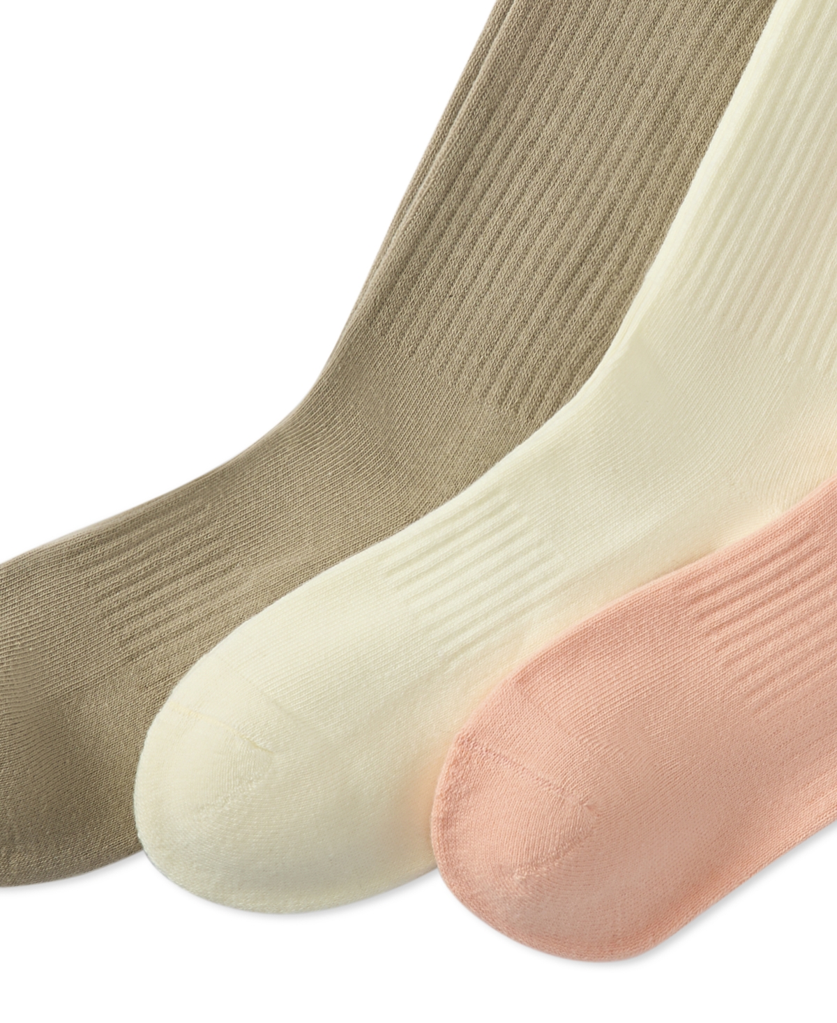 Polo Ralph Lauren Assorted 3-pack Washed Cotton Blend Crew Socks