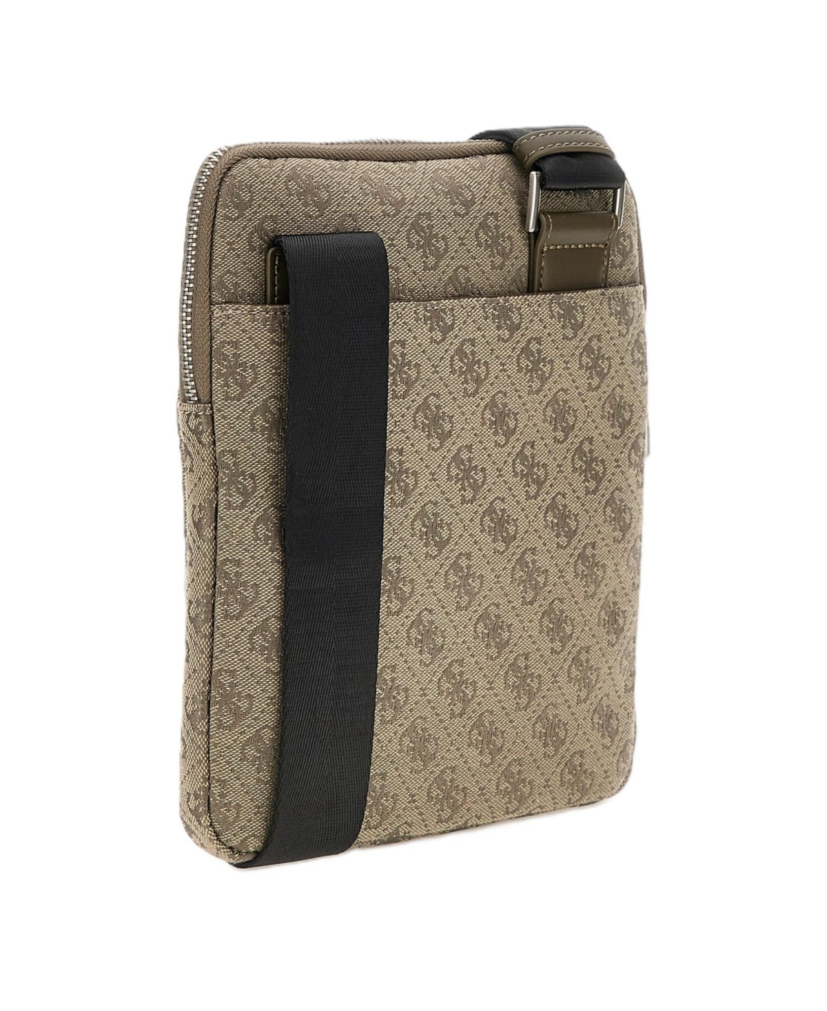 Guess Men's Milano Flat Crossbody Bag In Smog