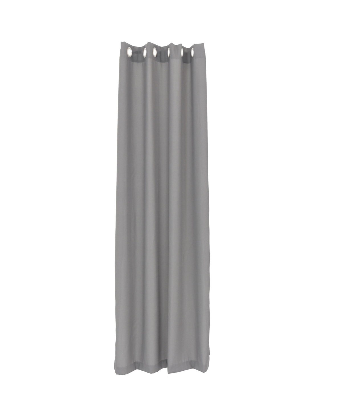 52-Inch x 84-Inch Light-Filtering Indoor/Outdoor Curtain Panels -Water-Resistant - Gray - Gray