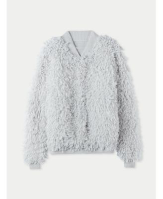 Women's Loop-Stitch Cashmere Cardigan