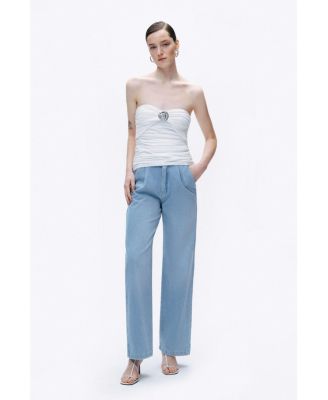 Women's Oyster Accessory Blouse