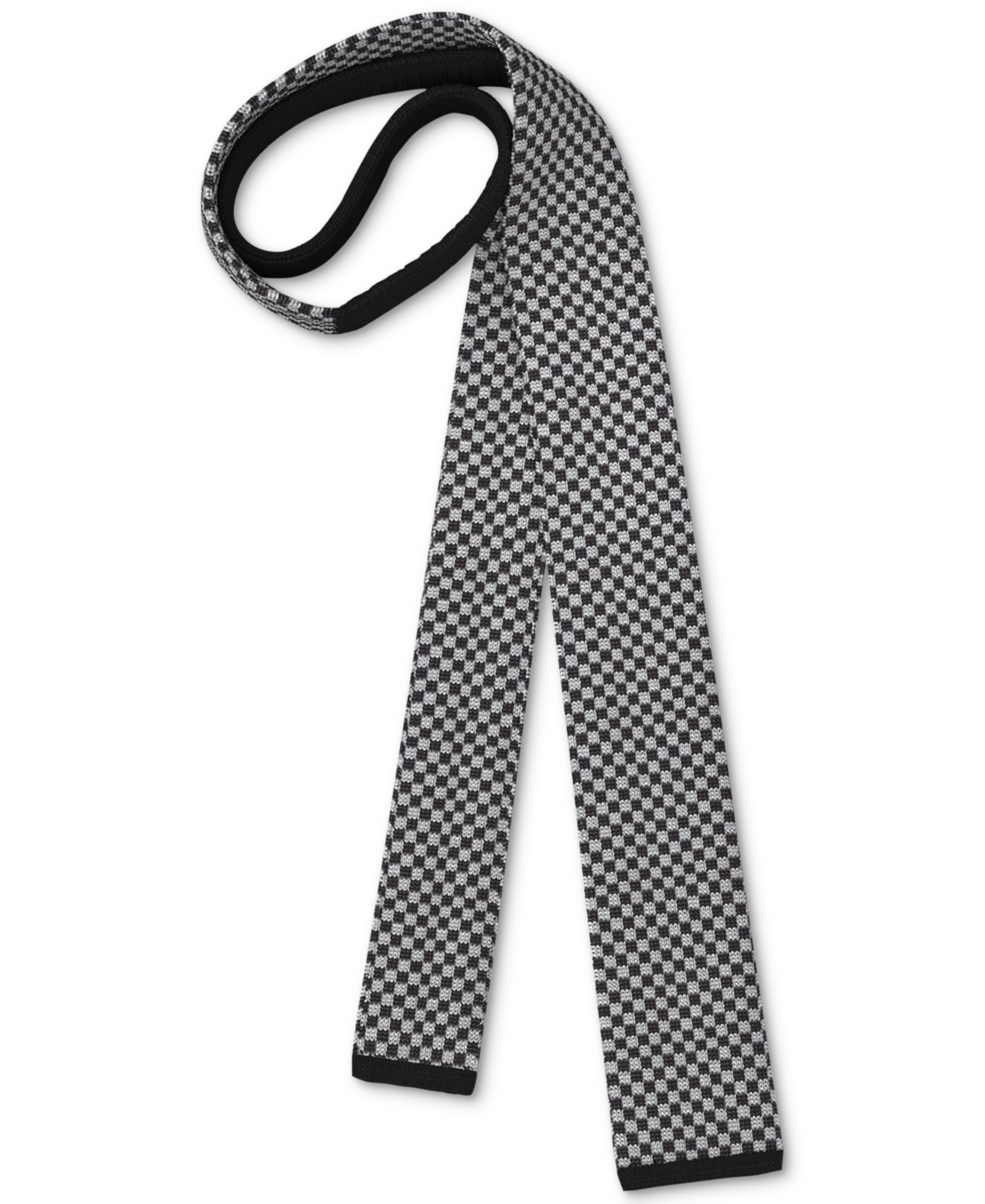 Hugo by Hugo Boss Men's Tie - Black Knitted