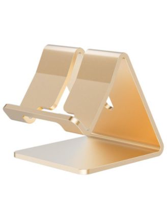 Aluminum Phone Stand for Desk | Phone Holder for iPhone 5-15 Series, Office Decor Accessory