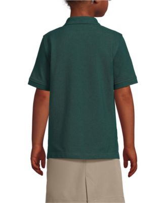 Girls Short Sleeve Mesh Polo Shirt