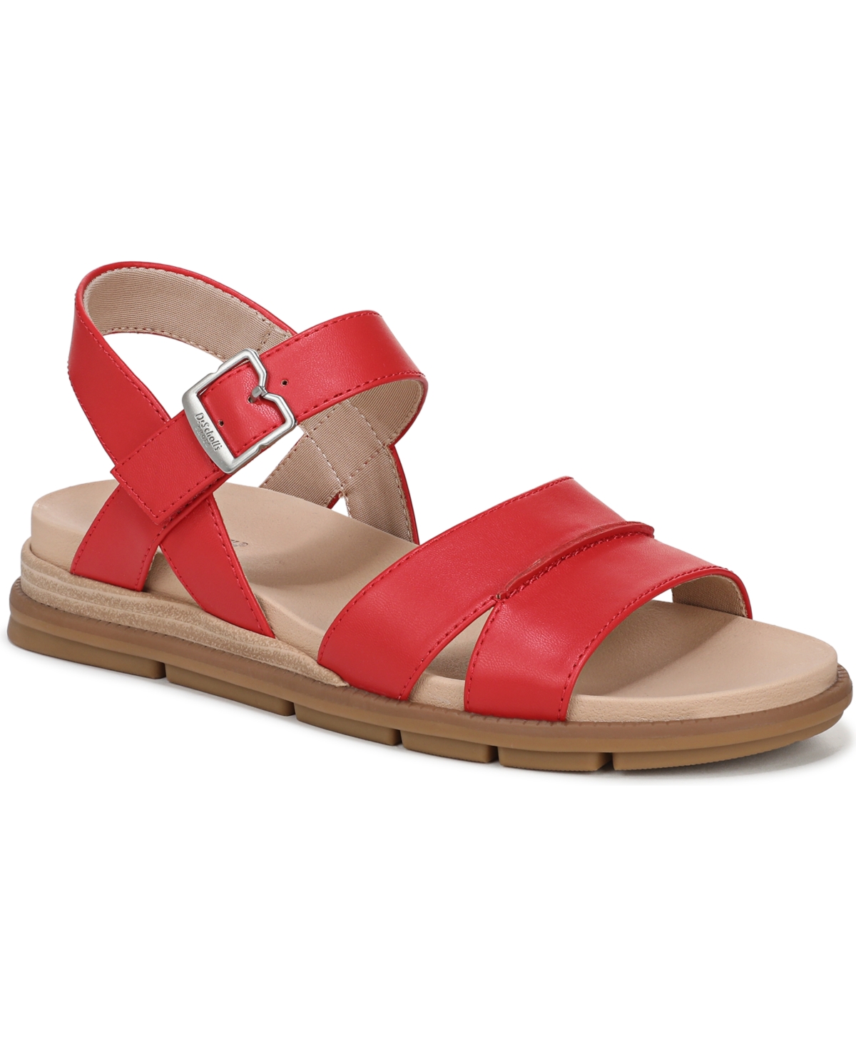 DR. SCHOLL'S WOMEN'S TIMELESS FUN OPEN ROUND TOE STRAPPY SANDALS 