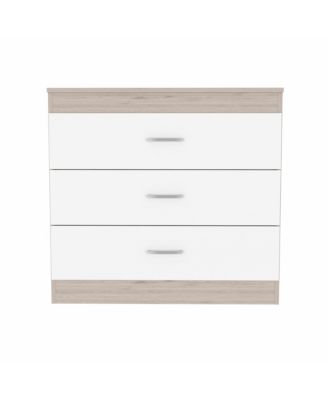 Modern Three-Drawer Dresser for Small Spaces and Home Organization