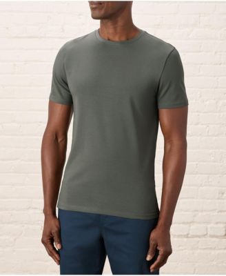 Men's Organic Cotton Luxe Stretch Jersey Slim Crew Neck Tee