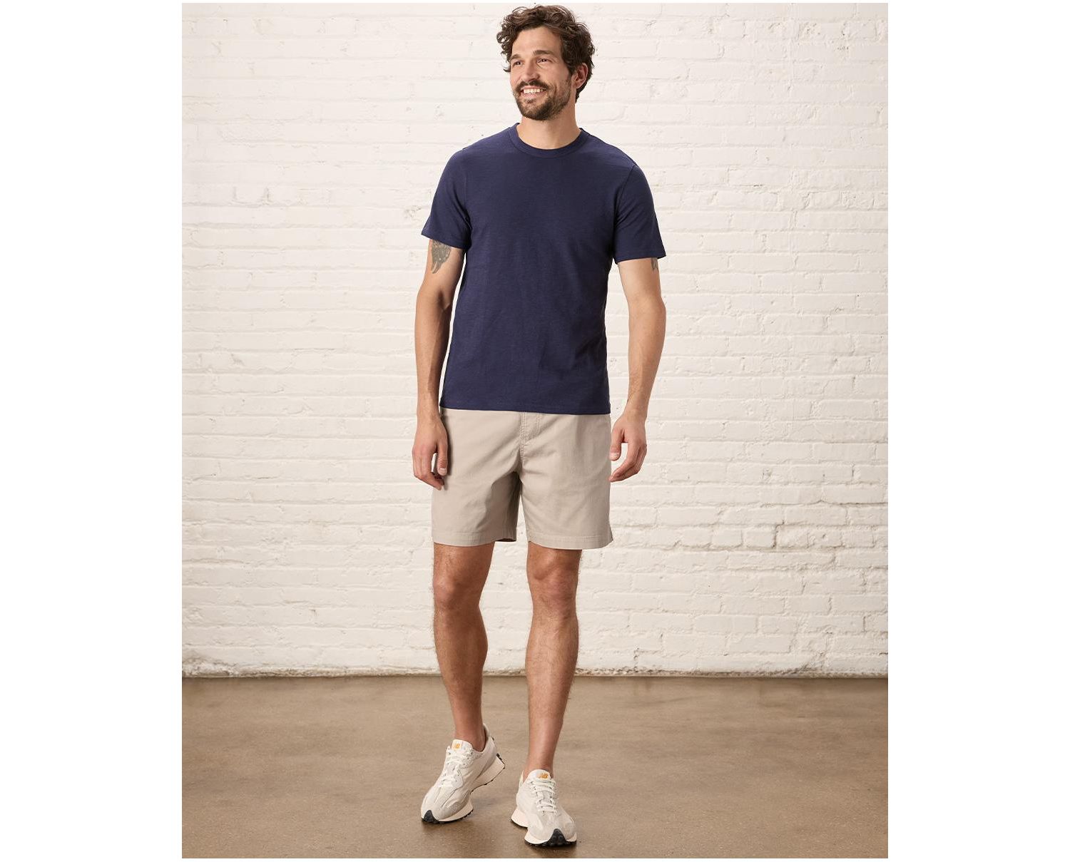 Men's Organic Cotton Featherweight Slub Crew Tee