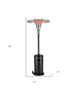 Cylindrical Pole 40000 BTU Propane Patio Heater for Decks and Patios