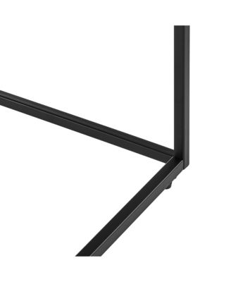 Metal Coffee Table for Modern Living Room or Office Decor