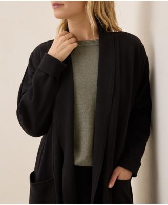 Women's Organic Cotton Airplane Wrap Cardigan -