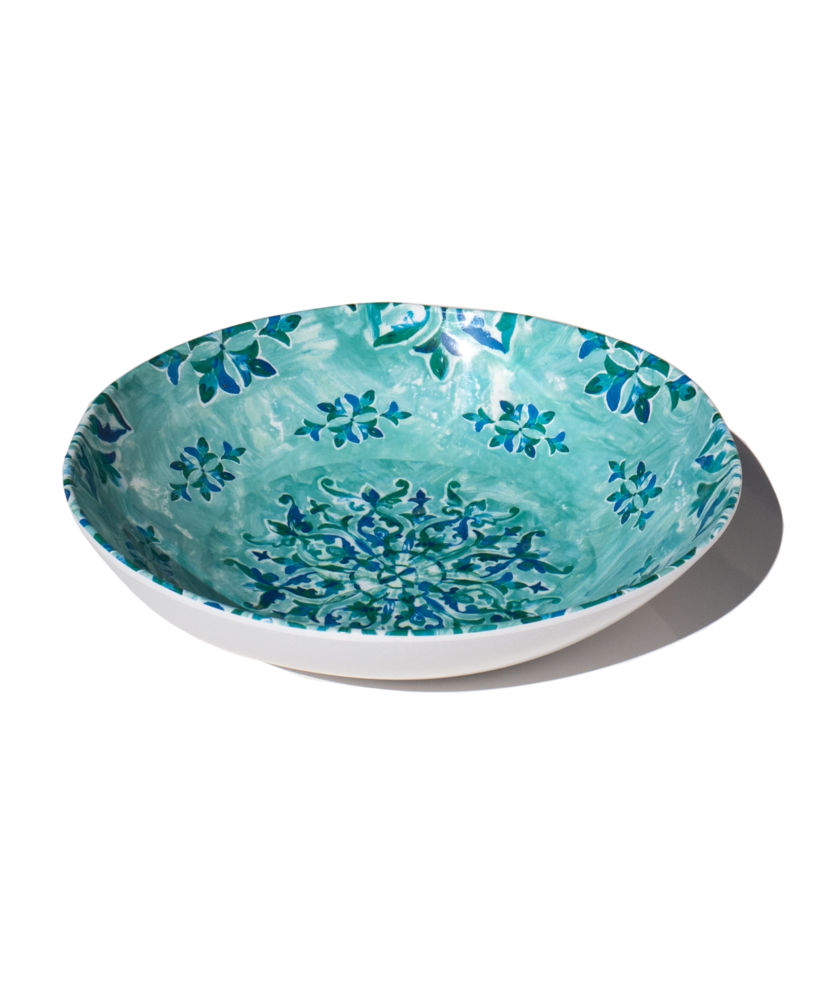Cote D'Azur Serve Bowl - Teal