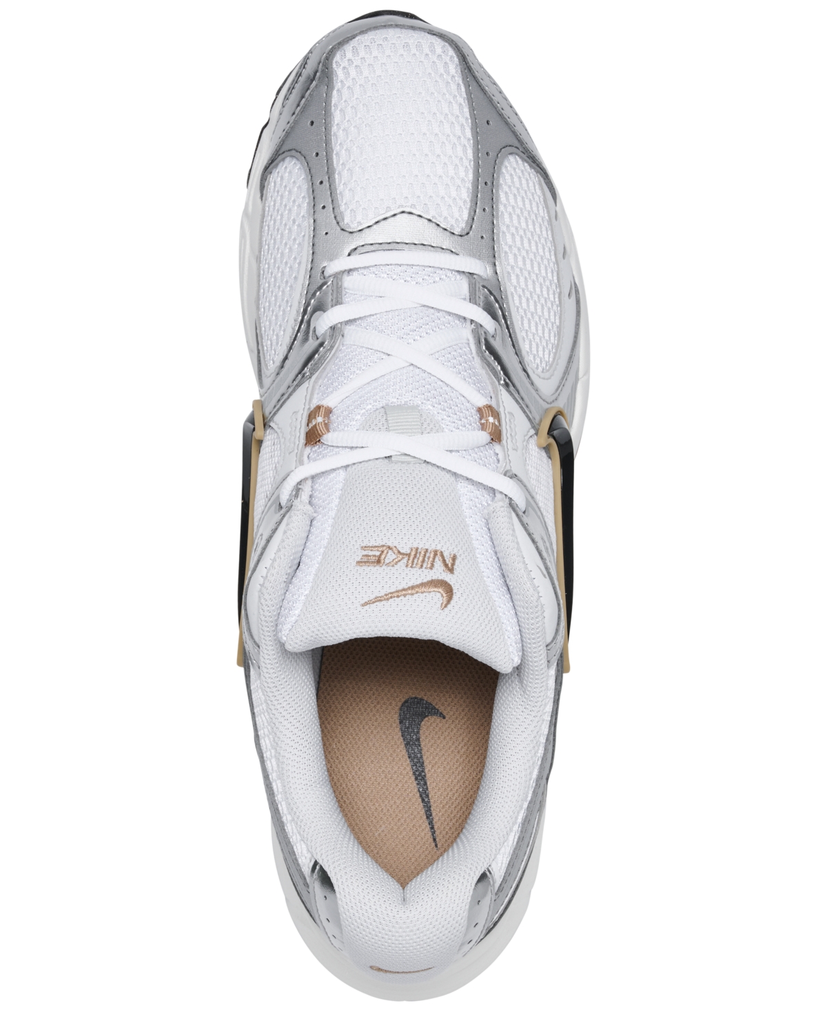 Nike V5 Rnr Sneaker In White,medium Ash,beige,metal