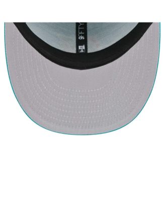 Men's Aqua Miami Dolphins Low Profile 9FIFTY Snapback Hat