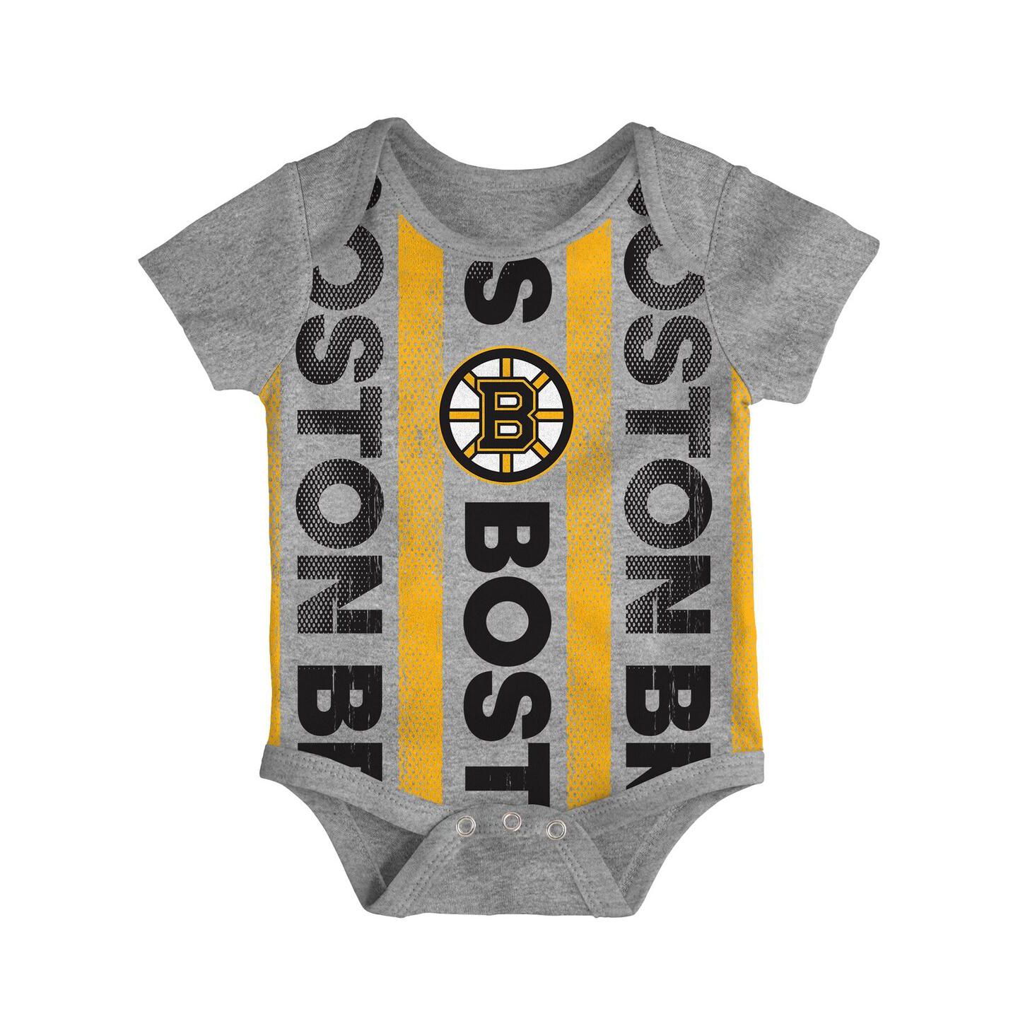 Боди Newborn Boston Buddies, 3 шт. — Outerstuff — фото 2