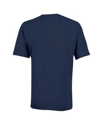 Big Boys and Girls Navy UConn Huskies Arch Over Logo T-Shirt