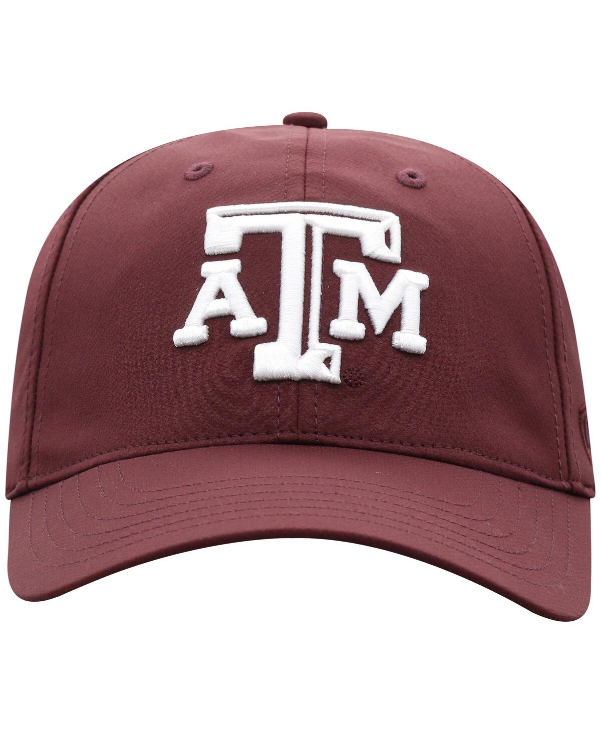 Top Of The World Men's Maroon Texas A M Aggies Primary Logo Staple Adjustable Hat In Maroon