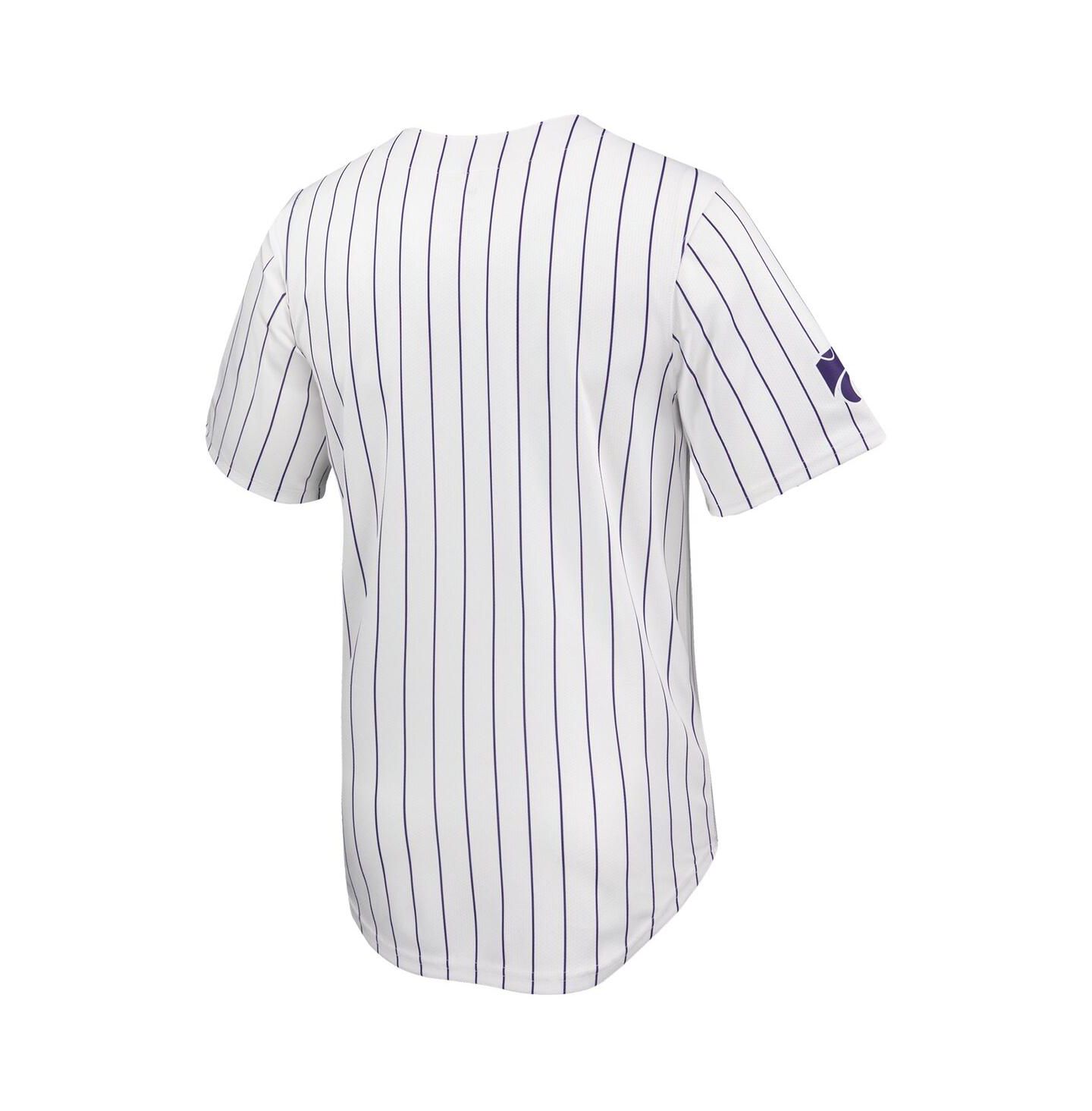 Мужской топ Nike White Kansas State Wildcats Limited Baseball Jersey — фото 2