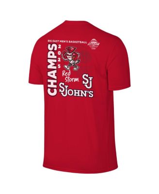 Men's Red St. John's Red Storm 2025 Big East Men's Basketball Conference Tournament Champions T-Shirt