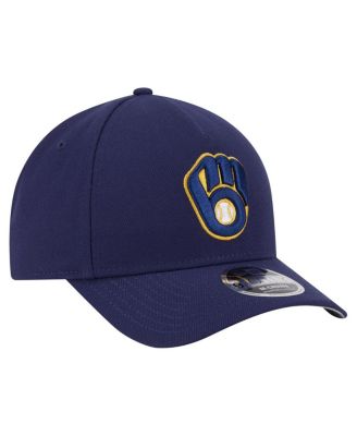 Men's Navy Milwaukee Brewers 9FORTY M-Crown Adjustable Hat