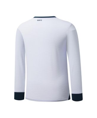 Men's White Guatemala National Team 2025 Home Replica Long Sleeve Jersey