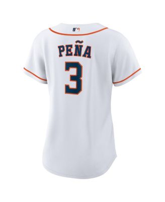 Women's Jeremy Pena White Houston Astros Home Replica Jersey