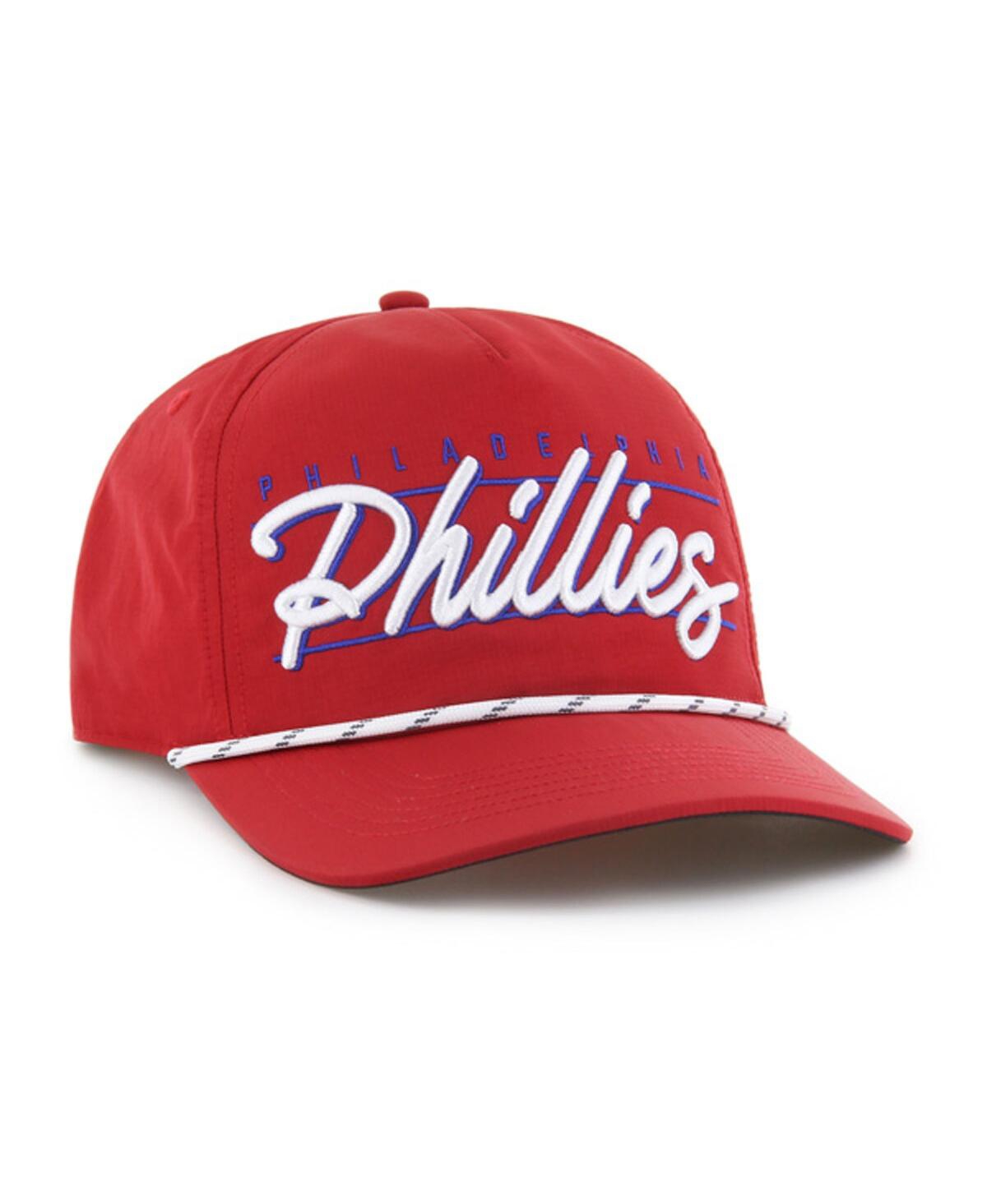 47 Brand Men's Red Philadelphia Phillies Condor Hitch Adjustable Hat In Red