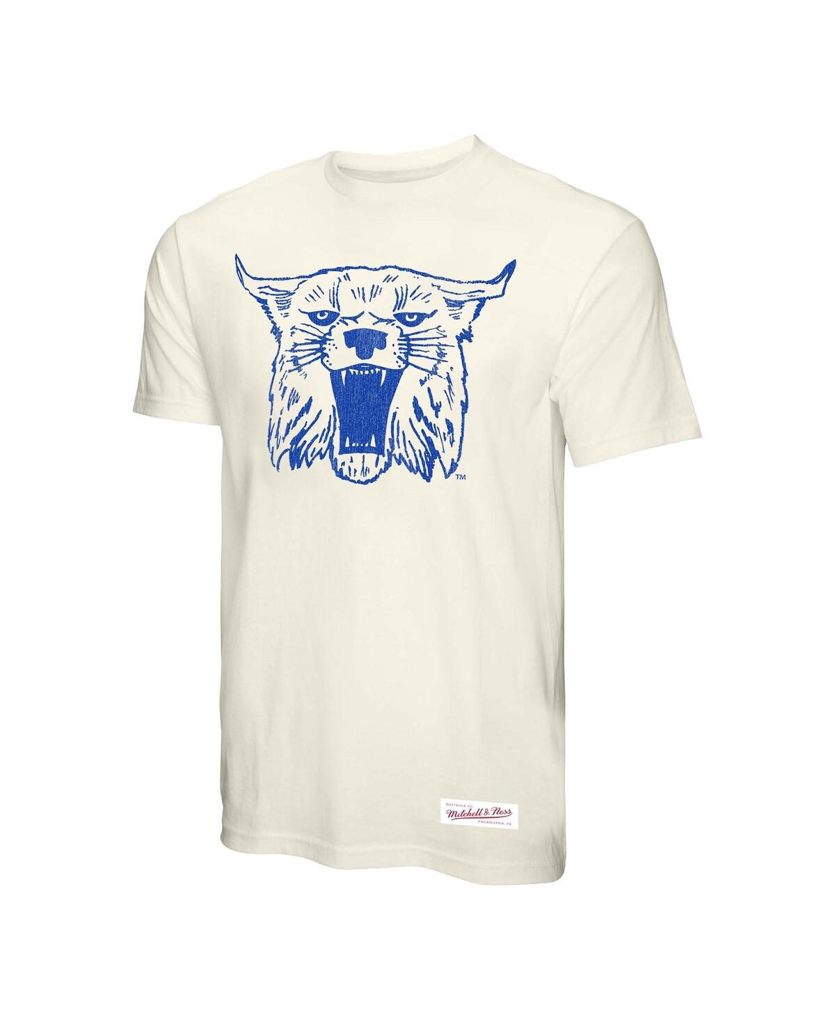 Mitchell & Ness Men's Cream Kentucky Wildcats Vintage Tone T-shirt In Cream