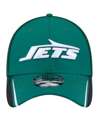 Men's Green New York Jets Game Day Linear 39THIRTY Flex Hat