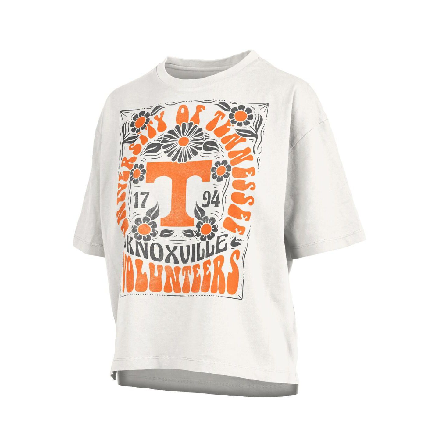 Женская футболка Pressbox White Tennessee Volunteers Harmony Oversized — фото 3