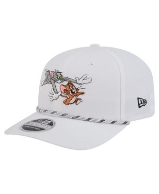 New Era - Men's White Tom and Jerry Rope 9SEVENTY Stretch-Snap Adjustable Hat